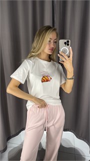 Футболка круассанчик (5185) 5185-1