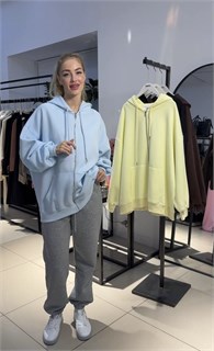 Худи Овер метал молния (9764) 9764