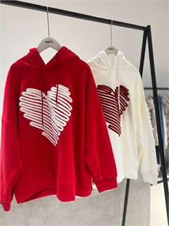 Худи сердце ФЛИС (9310) 9310
